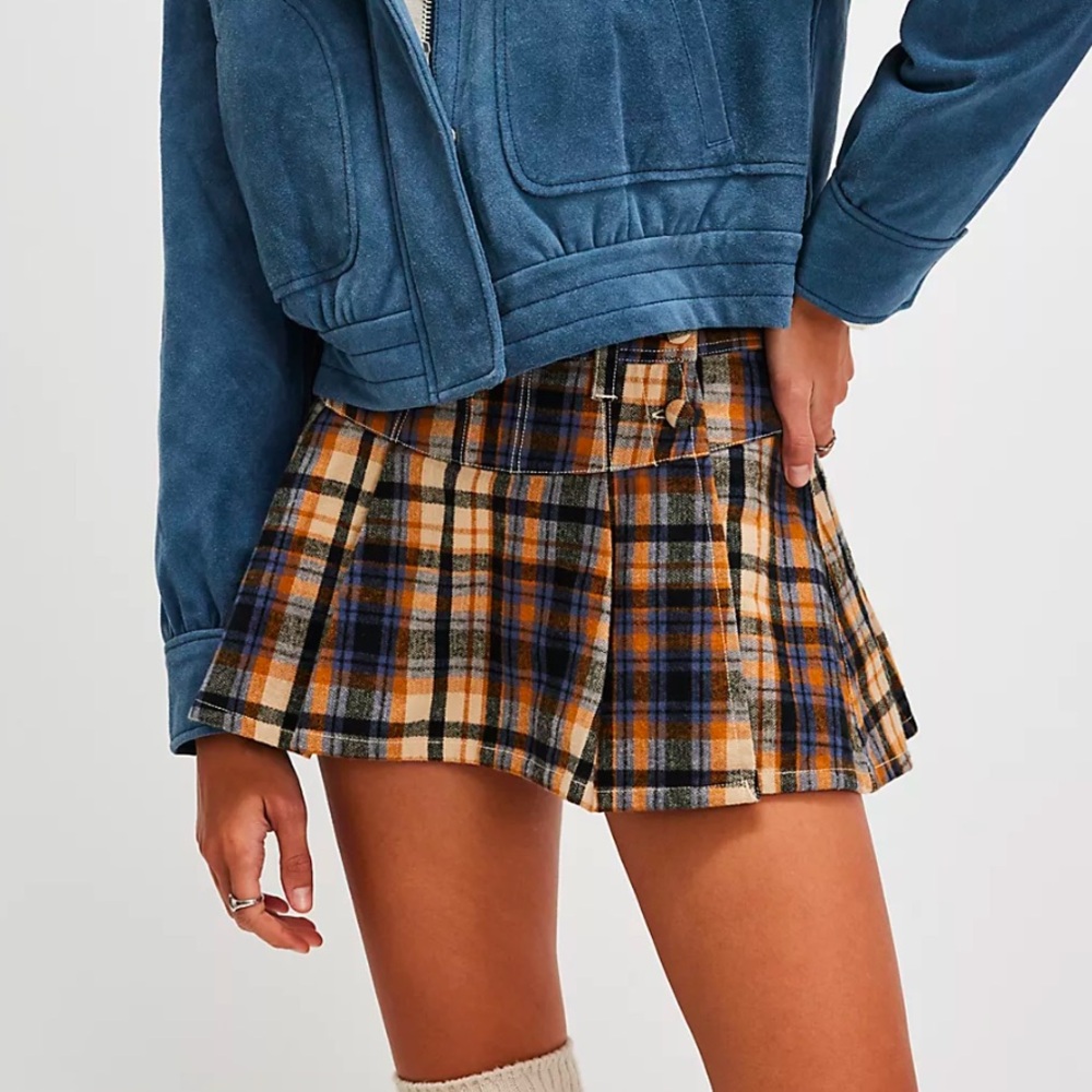 Free People Serena Micro Skort NWT